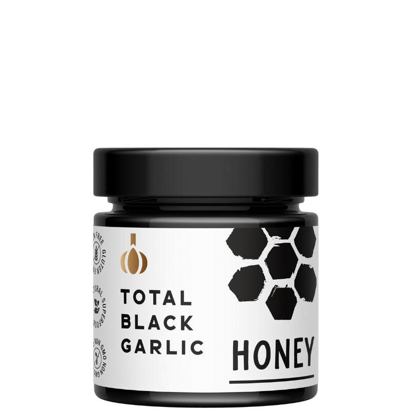 Black Garlic Schwarzer Knoblauch Honig in 100g Glas