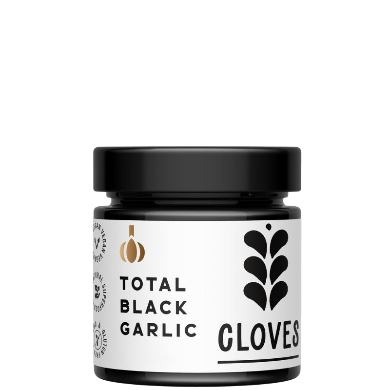 Black Garlic Schwarze Knoblauch fermentiert 100g Glas